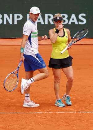 Laura Siegemund GER , Edouard Roger Vasselin FRA , Mixed Doubles, Final, Final Tennis French Open 2024 Roland Garros Paris France 6 June 2024 Copyright: xJuergenxHasenkopfx