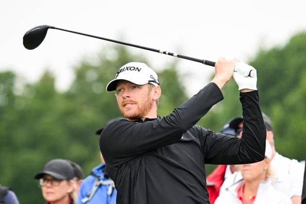 HELSINGBORG, SWEDEN 20240606 Swedens Sebastian Söderberg tees off on hole 3 during the Volvo Car Scandinavian Mixed on the Tournament Course at Vasatorps Golfklubb outside Helsingborg HELSINGBORG SWEDEN x10030x  Copyright: xJonasxEkströmer TTx VOLVO CAR SCANDINAVIAN MIXED