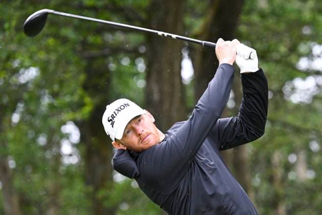 HELSINGBORG, SWEDEN 20240606 Swedens Sebastian Söderberg tees off on hole 5 during the Volvo Car Scandinavian Mixed on the Tournament Course at Vasatorps Golf Club outside Helsingborg HELSINGBORG SWEDEN x10030x  Copyright: xJonasxEkströmer TTx VOLVO CAR SCANDINAVIAN MIXED