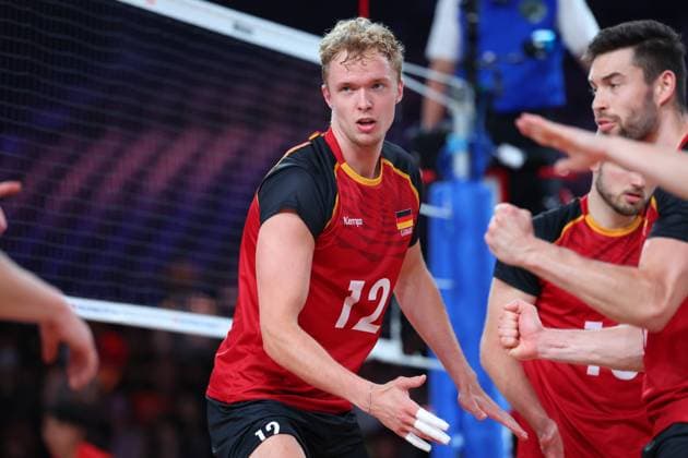 Anton Brehme (GER), JUNE 6, 2024 - Volleyball : FIVB Volleyball Nations League 2024 Men s Preliminary Round between Bulgaria - Germany at West Japan General Exhibition Center, Fukuoka, Japan. Noxthirdxpartyxsales  (255565999)