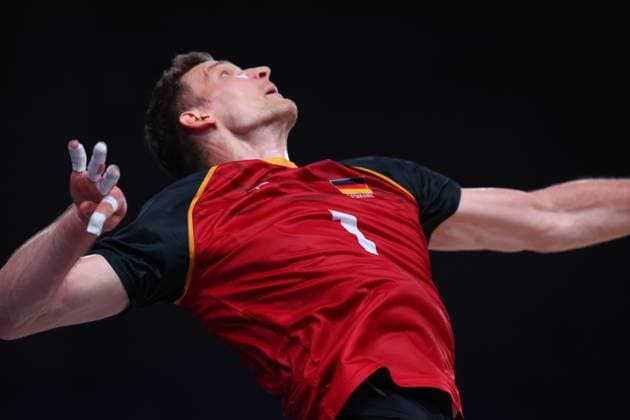 Christian Fromm (GER), JUNE 6, 2024 - Volleyball : FIVB Volleyball Nations League 2024 Men s Preliminary Round between Bulgaria - Germany at West Japan General Exhibition Center, Fukuoka, Japan. Noxthirdxpartyxsales  (255566021)