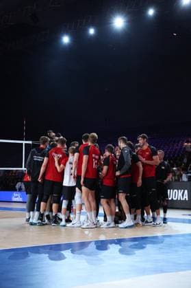 Germany team group, Mannschaftsbild, Totale (GER), JUNE 6, 2024 - Volleyball : FIVB Volleyball Nations League 2024 Men s Preliminary Round between Bulgaria - Germany at West Japan General Exhibition Center, Fukuoka, Japan. Noxthirdxpartyxsales  (255566041)
