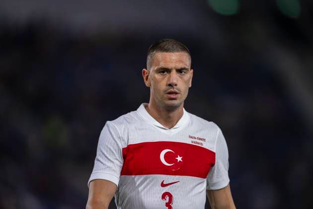 Merih Demiral (Turkiye) during the UEFA European Qualifier 2023-2024 match between Italy 0-0 Turkiye at Renato DallAra Stadium on June 04, 2024 in Bologna , Italy. Noxthirdxpartyxsales  (255575893)