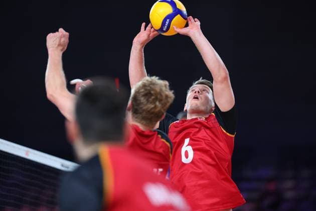 Johannes Tille (GER), JUNE 6, 2024 - Volleyball : FIVB Volleyball Nations League 2024 Men s Preliminary Round between Bulgaria - Germany at West Japan General Exhibition Center, Fukuoka, Japan. Noxthirdxpartyxsales  (255566000)