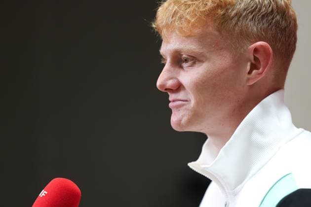 SOCCER - UEFA EURO, EM, Europameisterschaft,Fussball 2024 VIENNA,AUSTRIA,06.JUN.24 - SOCCER - UEFA European Championship, EM, Europameisterschaft preview, OEFB training camp, press conference, PK, Pressekonferenz Image shows Nicolas Seiwald (AUT). GEPAxpictures xArminxRauthner