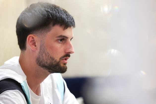 SOCCER - UEFA EURO, EM, Europameisterschaft,Fussball 2024 VIENNA,AUSTRIA,06.JUN.24 - SOCCER - UEFA European Championship, EM, Europameisterschaft preview, OEFB training camp, press conference, PK, Pressekonferenz Image shows Florian Grillitsch (AUT). GEPAxpictures xArminxRauthner