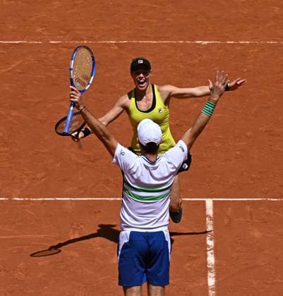 2024 Roland Garros Mixed doubles final Laura Siegemund GER Edouard Roger Vasselin FRA