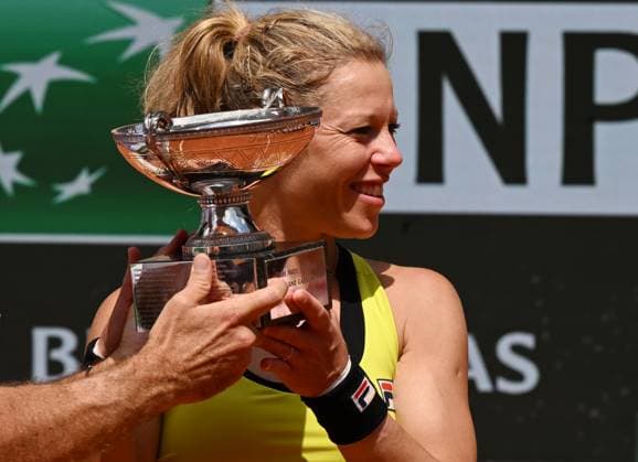 2024 Roland Garros Mixed doubles final Laura Siegemund GER Edouard Roger Vasselin FRA