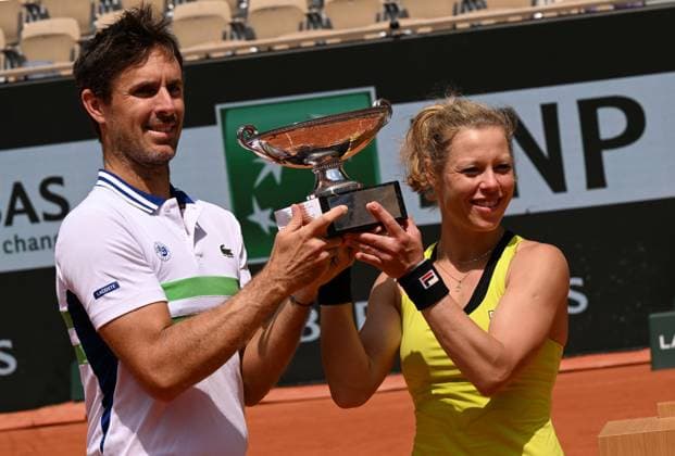 2024 Roland Garros Mixed doubles final Laura Siegemund GER Edouard Roger Vasselin FRA