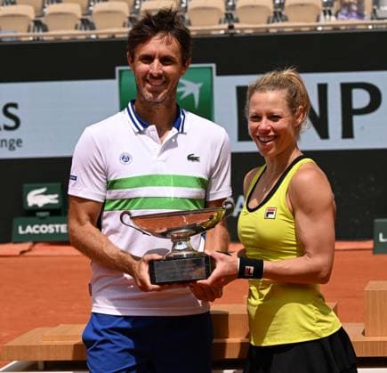 2024 Roland Garros Mixed doubles final Laura Siegemund GER Edouard Roger Vasselin FRA