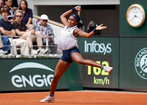 Coco Gauff, Semi Final, Semi Final Tennis French Open 2024 Roland Garros Paris France June 6, 2024 Copyright: xJuergenxHasenkopfx