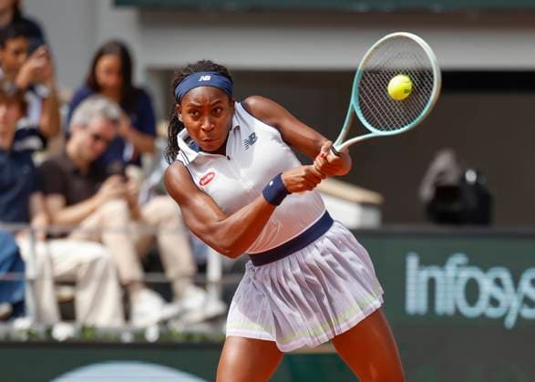 Coco Gauff, Semi Final, Semi Final Tennis French Open 2024 Roland Garros Paris France June 6, 2024 Copyright: xJuergenxHasenkopfx