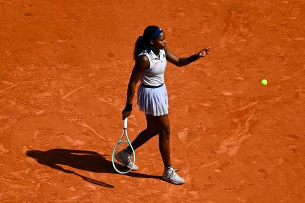Coco Gauff ( USA ) during the 2024 French Open at Roland Garros on June 6, 2024 in Paris, France. ( Photo by federico pestellini panoramic ) - TENNIS : Roland Garros 2024 - Internationaux de France - 06 06 2024 FedericoPestellini Panoramic 
