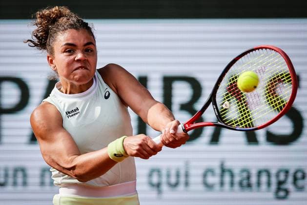 June 6, 2024, Paris, France, France: Jasmine PAOLINI of Italy during the twelfth day of Roland-Garros 2024, French Open 2024, Grand Slam tennis tournament at the Roland-Garros Stadium on June 06, 2024 in Paris, France. Paris France - ZUMAm308 20240606_zsp_m308_026 Copyright: xMatthieuxMirvillex