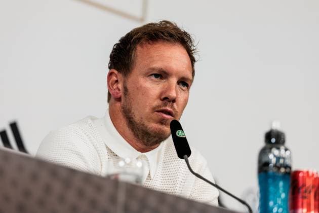 International match Germany Greece Final press conference Germany 06 06 2024 Julian Nagelsmann Coach Germany International match Germany Greece Final press conference Germany Borussia Park, Mönchengladbach on 06 06 2024 Copyright: xBEAUTIFULxSPORTS Wunderlx