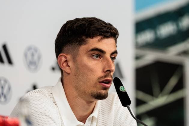 International match Germany Greece Closing press conference Germany 06 06 2024 Kai Havertz Germany, 7 International match Germany Greece Closing press conference Germany Borussia Park, Mönchengladbach on 06 06 2024 Copyright: xBEAUTIFULxSPORTS Wunderlx