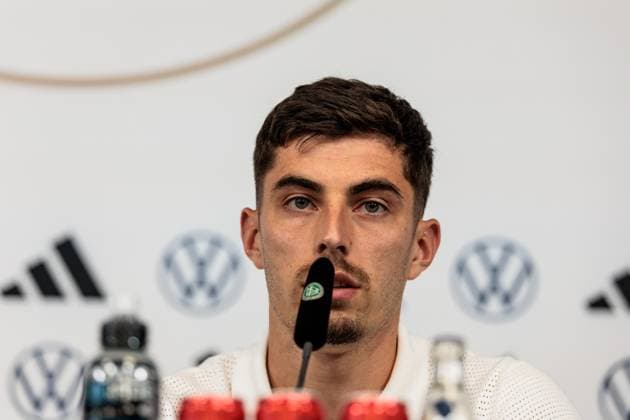 International match Germany Greece Closing press conference Germany 06 06 2024 Kai Havertz Germany, 7 International match Germany Greece Closing press conference Germany Borussia Park, Mönchengladbach on 06 06 2024 Copyright: xBEAUTIFULxSPORTS Wunderlx