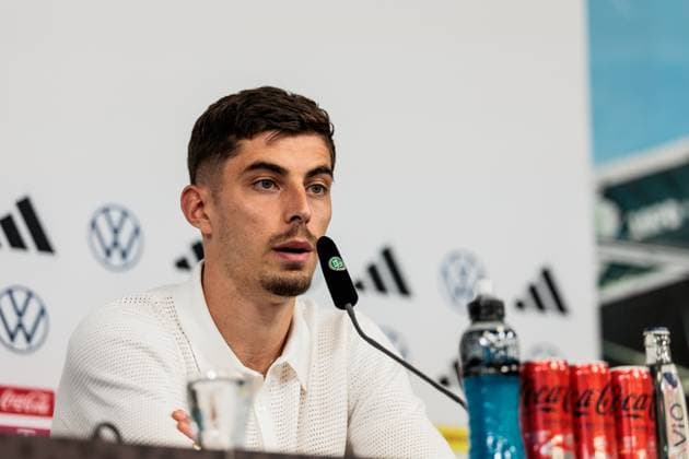 International match Germany Greece Closing press conference Germany 06 06 2024 Kai Havertz Germany, 7 International match Germany Greece Closing press conference Germany Borussia Park, Mönchengladbach on 06 06 2024 Copyright: xBEAUTIFULxSPORTS Wunderlx