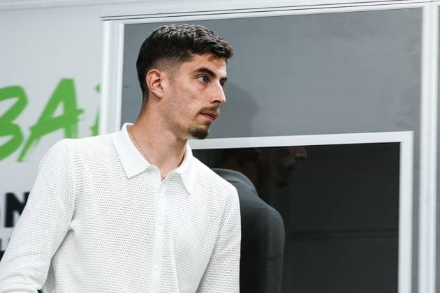 Sport, Football, National team season 2023 24 Press conference Germany before the international match against Greece 06 06 2024, BORUSSIA PARK Kai Havertz Germany, 7 Mönchengladbach BORUSSIA PARK Nordrhein Westfahlen Germany