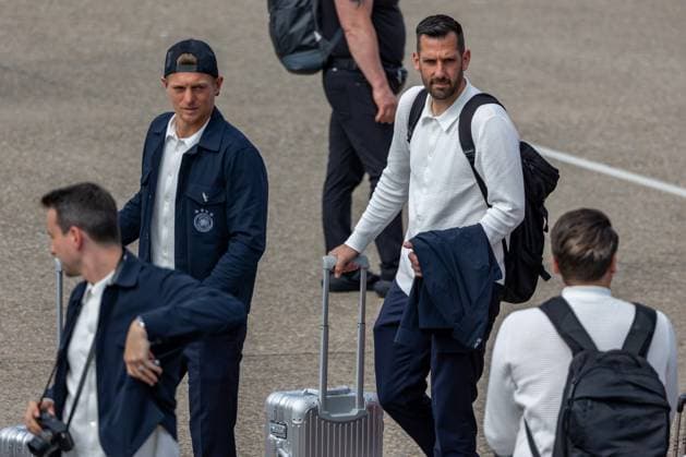 EURO 2024, Germany national team, departure from Nuremberg to Düsseldorf