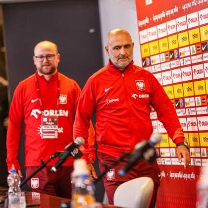 06.06.2024 WARSZAWA, STADION PGE NARODOWY PILKA NOZNA (FOOTBALL) ZGRUPOWANIE REPREZENTACJI POLSKI PRZED MISTRZOSTWAMI EUROPY - EURO 2024 ( UEFA EURO, EM, Europameisterschaft,Fussball 2024 POLISH national team, Nationalteam TRAINING CAMP ) KONFERENCJA PRASOWA I TRENING REPREZENTACJI POLSKI PRZED MECZEM TOWARZYSKIM Z UKRAINA NZ MICHAL PROBIERZ TRENER HEAD COACH SELEKCJONER REPREZENTACJI POLSKI FOTO LUKASZ GROCHALA CYFRASPORT NEWSPIX.PL --- Newspix.pl  20240606CSLG0010