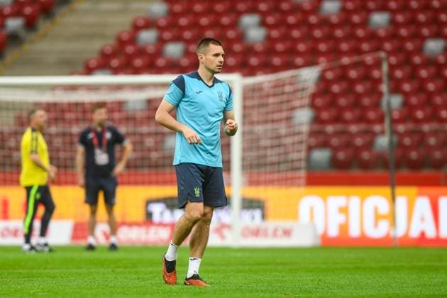WARSZAWA 06.06.2024 TRENING REPREZENTACJI UKRAINY PRZED MECZEM POLSKA-UKRAINA --- UKRAINE FOOTBALL national team, Nationalteam TRAINING IN WARSAW BEFORE THE MATCH POLAND - UKRAINE BOHDAN MYCHAJLICZENKO FOT. JACEK PRONDZYNSKI FOTOPYK NEWSPIX.PL --- Newspix.pl  240606JAC066