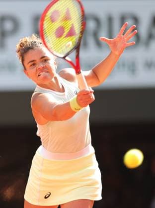 Jasmine Paolini, ITA, during semifinal of 2024 French Open at Roland Garros, Paris, 06 06 2024