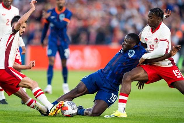Eredivisie: {event} Rotterdam - Brian Brobbey of Netherlands during the Friendly match between The Netherlands and Canada at De Kuip on 06 June 2024 in Rotterdam, The Netherlands. (Box 2 Box Tom Bode) Copyright: xTomxBodex