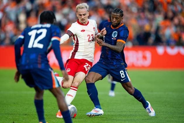 Eredivisie: {event} Rotterdam - Georginio Wijnaldum of Netherlands during the Friendly match between The Netherlands and Canada at De Kuip on 06 June 2024 in Rotterdam, The Netherlands. (Box 2 Box Tom Bode) Copyright: xTomxBodex
