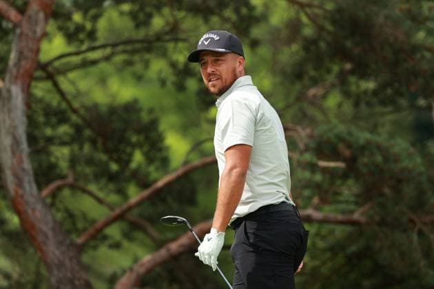 The Memorial Tournament Xander Schauffele of the United States tees off on the second hole during Day One of The Memorial Tournament presented by Workday at Muirfield Village Golf Club in Dublin, Ohio, USA on Thursday, June 6, 2024. Dublin Ohio United States  Copyright: xJorgexLemusx originalFilename:lemus-thememor240606_npn7v.jpg