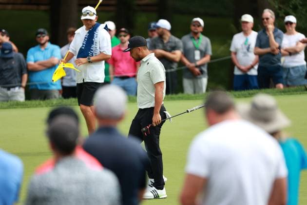 The Memorial Tournament Xander Schauffele of the United States walks on the first green during Day One of The Memorial Tournament presented by Workday at Muirfield Village Golf Club in Dublin, Ohio, USA on Thursday, June 6, 2024. Dublin Ohio United States  Copyright: xJorgexLemusx originalFilename:lemus-thememor240606_npT2J.jpg