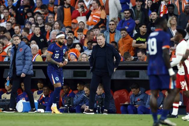 ROTTERDAM - Holland coach Ronald Koeman during the friendly Interland match between the Netherlands and Canada in Feyenoord Stadium de Kuip on June 6, 2024 in Rotterdam, the Netherlands. ANP KOEN VAN WEEL International Friendly, Länderspiel, Nationalmannschaft 2024 xVIxANPxSportx xxANPxIVx 500460468 originalFilename: 500460468.jpg