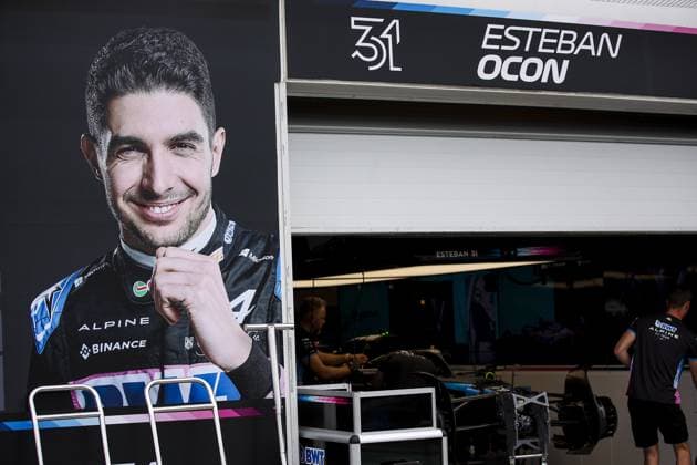 OCON Esteban (fra), Alpine F1 Team A524, portrait during the Formula 1 AWS Grand Prix du Canada 2024, 9th round of the 2024 Formula One World Championship, WM, Weltmeisterschaft from June 07 to 09, 2024 on the Circuit Gilles Villeneuve, in MontrÃ al, Canada - F1 - CANADIAN GRAND PRIX 2024 DPPI Panoramic  240606_R09_CANADA_DP_EA029617