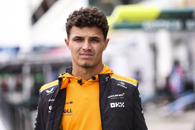 NORRIS Lando (gbr), McLaren F1 Team MCL38, portrait during the Formula 1 AWS Grand Prix du Canada 2024, 9th round of the 2024 Formula One World Championship, WM, Weltmeisterschaft from June 07 to 09, 2024 on the Circuit Gilles Villeneuve, in MontrÃ al, Canada - F1 - CANADIAN GRAND PRIX 2024 DPPI Panoramic  240606_R09_CANADA_DP_EA029989