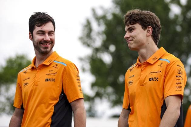 PIASTRI Oscar (aus), McLaren F1 Team MCL38, portrait during the Formula 1 AWS Grand Prix du Canada 2024, 9th round of the 2024 Formula One World Championship, WM, Weltmeisterschaft from June 07 to 09, 2024 on the Circuit Gilles Villeneuve, in MontrÃ al, Canada - F1 - CANADIAN GRAND PRIX 2024 DPPI Panoramic  240606_R09_CANADA_DP_EA028965
