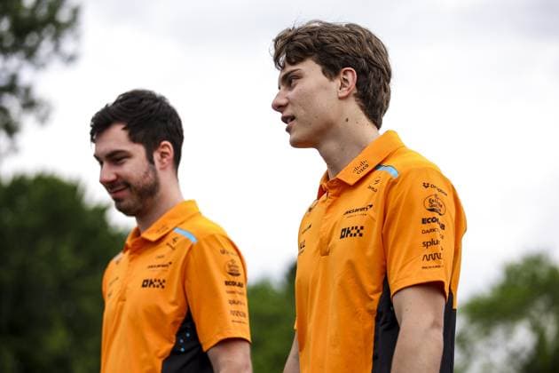 PIASTRI Oscar (aus), McLaren F1 Team MCL38, portrait during the Formula 1 AWS Grand Prix du Canada 2024, 9th round of the 2024 Formula One World Championship, WM, Weltmeisterschaft from June 07 to 09, 2024 on the Circuit Gilles Villeneuve, in MontrÃ al, Canada - F1 - CANADIAN GRAND PRIX 2024 DPPI Panoramic  240606_R09_CANADA_DP_EA029002
