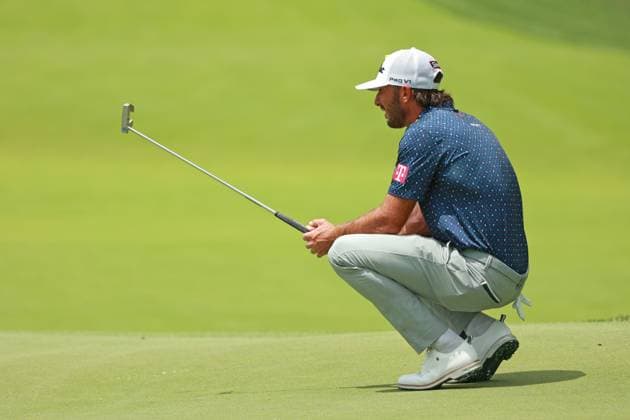 The Memorial Tournament Max Homa of the United States lines up his putt on the first green during Day One of The Memorial Tournament presented by Workday at Muirfield Village Golf Club in Dublin, Ohio, USA on Thursday, June 6, 2024. Dublin Ohio United States  Copyright: xJorgexLemusx originalFilename:lemus-thememor240606_npKQ5.jpg