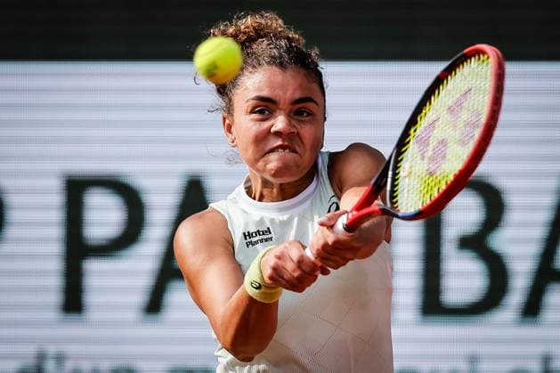 June 6, 2024, Paris, France, France: Jasmine PAOLINI of Italy during the twelfth day of Roland-Garros 2024, French Open 2024, Grand Slam tennis tournament at the Roland-Garros Stadium on June 06, 2024 in Paris, France. Paris France - ZUMAm308 20240606_zsp_m308_034 Copyright: xMatthieuxMirvillex