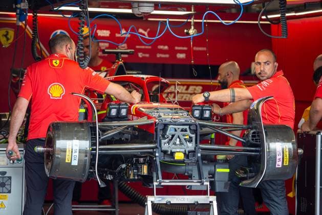 June 6, 2024, Montreal, Quebec, Canada: Scuderia Ferrari garage and paddock.during Formula 1 Aws Grand Prix du Canada 2024, Montreal, Quebec, Canada, from Jun 6th to 9th - Rounfd 9 of 24 of 2024 F1 World Championship, WM, Weltmeisterschaft Montreal Canada - ZUMAm217 20240606_zsp_m217_133 Copyright: xAlessioxDexMarcox