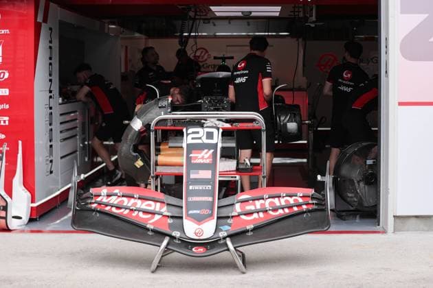 Circuit Gilles Villeneuve Haas stand during the Canadian Formula 1 Grand Prix, 9th round of the Formula 1 World Championship from June 7 to 9, 2024 on the Gilles Villeneuve circuit Montreal Circuit Gilles Villeneuve Canada Canada Copyright: xEurasiaxSportxImagesx xSPPx jp-en-EuSpIm-PN4_F1_Canada_06Jun2024_MT043