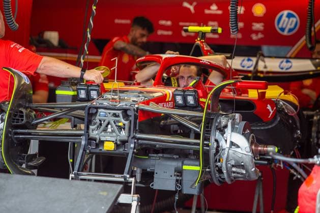 : Scuderia Ferrari garage and paddock.during Formula 1 Aws Grand Prix du Canada 2024, Montreal, Quebec, Canada, from Jun 6th to 9th - Rounfd 9 of 24 of 2024 F1 World Championship, WM, Weltmeisterschaft Formula 1 Championship - Formula 1 Aws Grand Prix du Canada 2024  - ZUMAp169 20240607_zsa_p169_161 Copyright: xAlessioxDexMarco AvensImages IPAx
