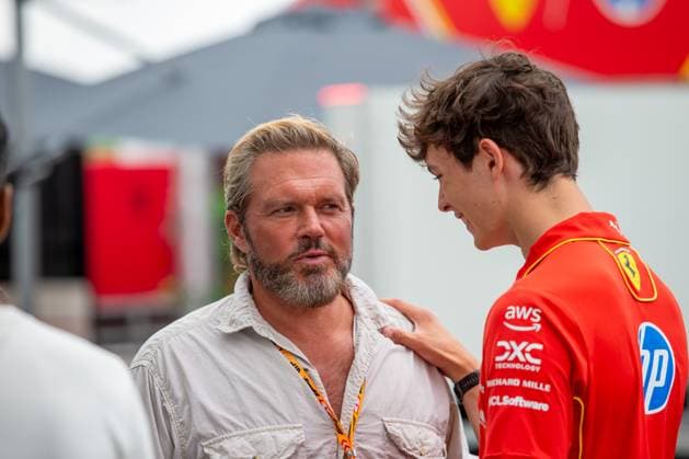 : Gino Rosato (ITA) and Oliver Bearman (GBR) - Reserve Driver, Scuderia Ferrari during Formula 1 Aws Grand Prix du Canada 2024, Montreal, Quebec, Canada, from Jun 6th to 9th - Rounfd 9 of 24 of 2024 F1 World Championship, WM, Weltmeisterschaft Formula 1 Championship - Formula 1 Aws Grand Prix du Canada 2024  - ZUMAp169 20240607_zsa_p169_172 Copyright: xAlessioxDexMarco AvensImages IPAx