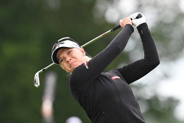 HELSINGBORG, SWEDEN 20240607 Madelene Sagström during the second day of the Volvo Car Scandinavian Mixed on the Tournament Course at Vasatorps Golfklubb outside Helsingborg HELSINGBORG SWEDEN x10030x  Copyright: xJonasxEkströmer TTx VOLVO CAR SCANDINAVIAN MIXED