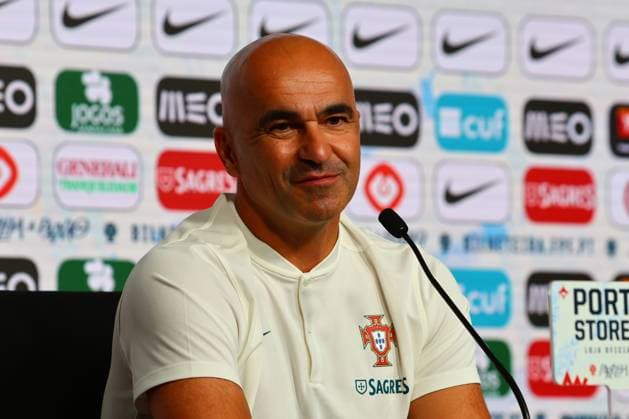 Portugal national football team, Selecao, 07 06 2024, Portugal Croatia press conference preparatory match for the European Championship 2024 , Coach Roberto Martinez Portugal Copyright: FernandoxSoares