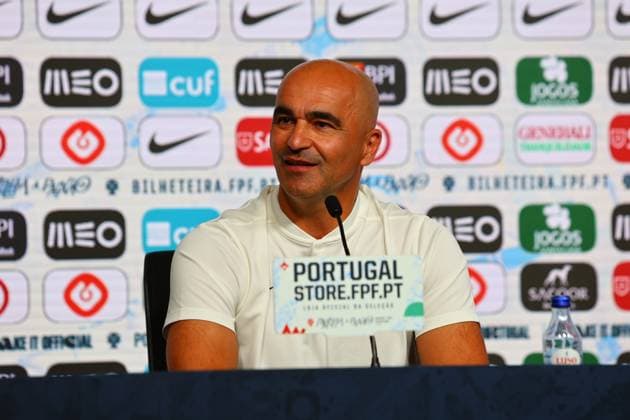 Portugal national football team, Selecao, 07 06 2024, Portugal Croatia press conference preparatory match for the European Championship 2024 , Coach Roberto Martinez Portugal Copyright: FernandoxSoares
