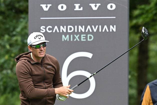HELSINGBORG, SWEDEN 20240607 Dylan Fritelli of South Africa in action during the second day of the Scandinavian Mixed, DP World Tour Championship golf tournament, at Vasatorps Golf Club outside Helsingborg, Sweden, on June 07, 2024 HELSINGBORG SWEDEN x10030x  Copyright: xJonasxEkströmer TTx SWEDEN GOLF SCANDINAVIAN MIXED