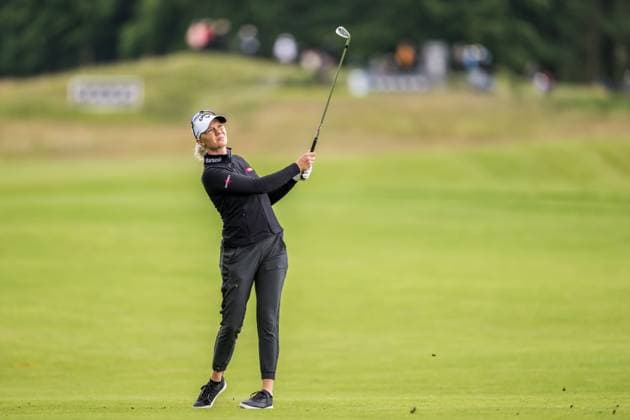 240607 Linn Grant or Sweden during the second round of the 2024 Scandinavian Mixed Golf Tournament on June 7, 2024 in Helsingborg Photo Petter Arvidson BILDBYRAN kod PA PA0827 golf scandinavian mixed bbeng volvo car scandinavian mixed  Copyright: PETTERxARVIDSON BB240607PA118
