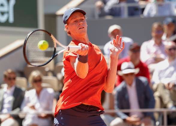 Jannik Sinner ITA , Semifinal, Semi Final Tennis French Open 2024 Roland Garros Paris France June 7, 2024 Copyright: xJuergenxHasenkopfx