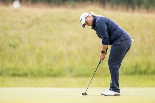 240607 Linn Grant or Sweden during the second round of the 2024 Scandinavian Mixed Golf Tournament on June 7, 2024 in Helsingborg Photo Petter Arvidson BILDBYRAN kod PA PA0827 golf scandinavian mixed bbeng volvo car scandinavian mixed  Copyright: PETTERxARVIDSON BB240607PA142