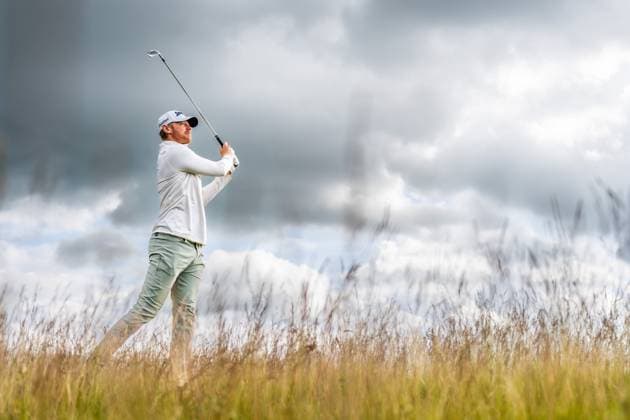 240607 Sebastian Söderberg of Sweden during the second round of the 2024 Scandinavian Mixed Golf Tournament on June 7, 2024 in Helsingborg Photo Petter Arvidson BILDBYRAN kod PA PA0827 golf scandinavian mixed bbeng Volvo Car Scandinavian Mixed  Copyright: PETTERxARVIDSON BB240607PA150